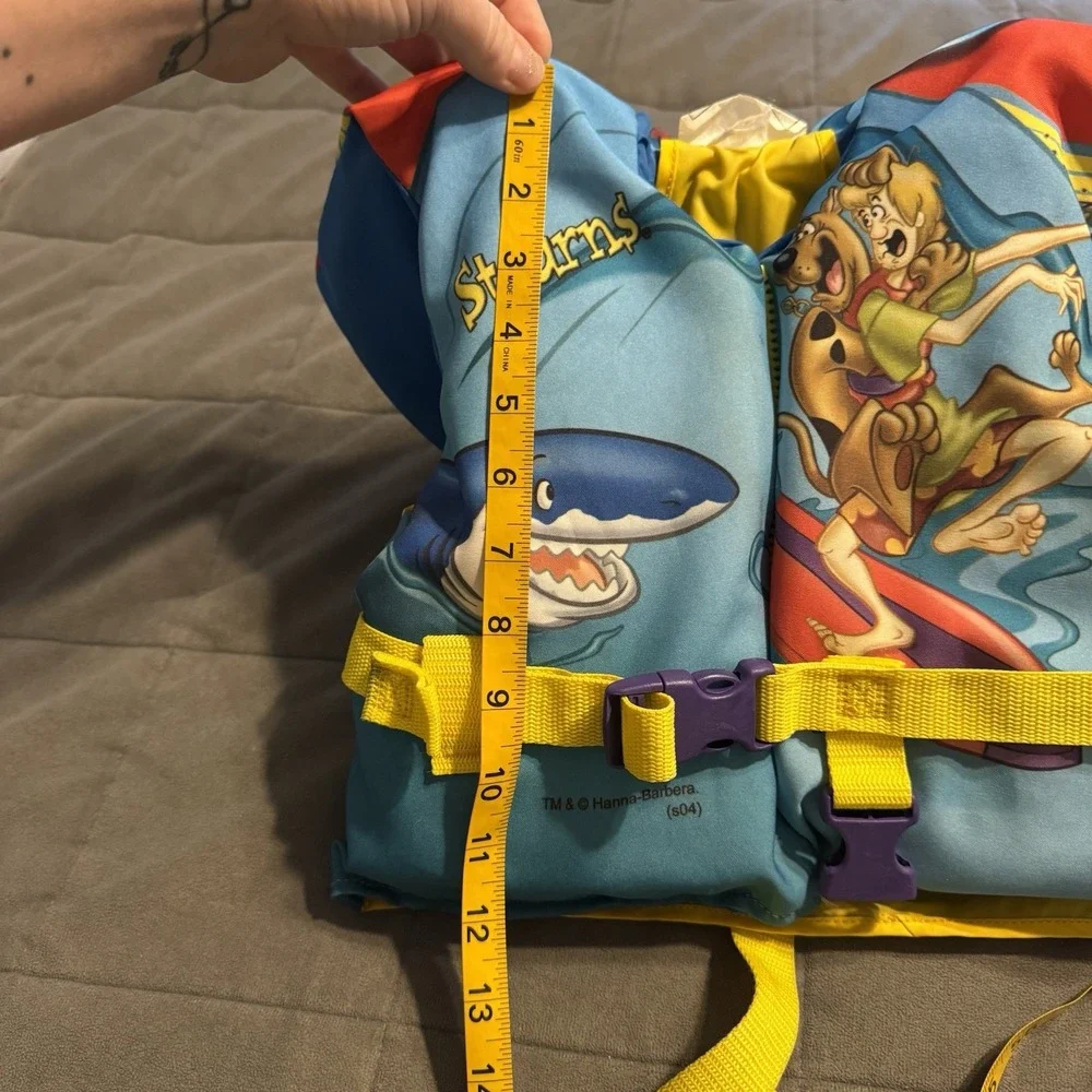 Vintage Scooby‎ Doo Life Vest Children's Life Jacket Hanna-Barbera 30-50 Lbs